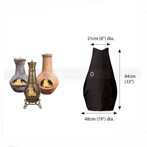 Haute qualité jardin moyen chimenea Couverture pour protection - Product Image 1