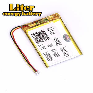 1.25-<span class=keywords><strong>3</strong></span> P <span class=keywords><strong>3</strong></span>.7 V 434060 1500 mah high quality lithium polymer battery li-li-ion rechargeable battery pack lipo battery - Product Image 2