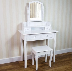 Últimos Diseños de Tocadores Modernos de Madera, Tocador, Tocadores con Espejo, Maquillaje para Dormitorio - Product Image 5