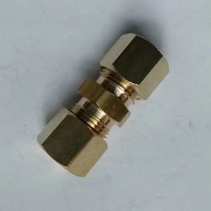 Standard <strong>Brass</strong> Double Compression Union Tube <strong>Gas</strong> <strong>Fitting</strong> Pipe <strong>Fittings</strong> <strong>brass</strong> plumbing <strong>fittings</strong>