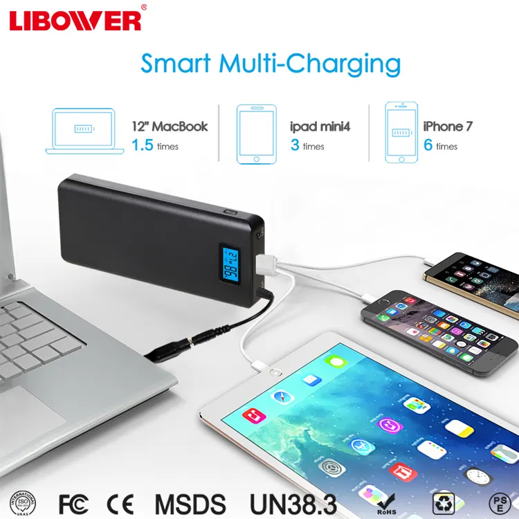 Libower Laptop Power Bank Charge laptop , Laptop for acer/hp/apple/asus/dell