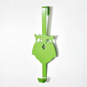 5 ganchos de mariposa de hierro negro montados en la pared - Product Image 3