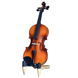 Good quality new wooden double bass violin stand