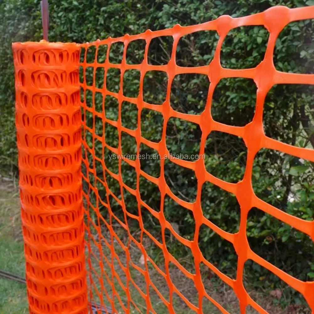 Orange Kunststoff Sicherheits zaun/Sicherheit orange Barriere Mesh/Kunststoff temporäre Zaun Mesh