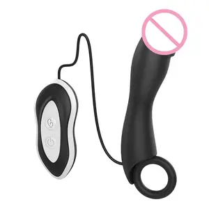 Homo Anale Seksspeeltjes Vibrerende Prostaat Massager Anale Seksspeeltjes Foto 'S Voor Mannen En Mannen Vibrerende Ei Vibrator Butt Plug Siliconen