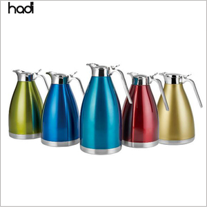 Meilleure vente théière en verre isolée à double paroi en acier inoxydable avec prix raisonnable pour <span class=keywords><strong>buffet</strong></span> ou service à café - Product Image 4
