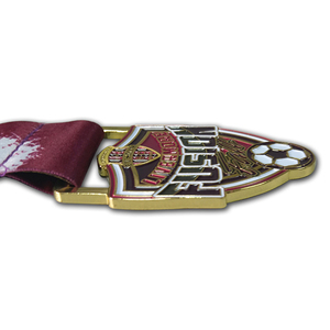 Medaglia di calcio Glitter da calcio su misura 3d - Product Image 4