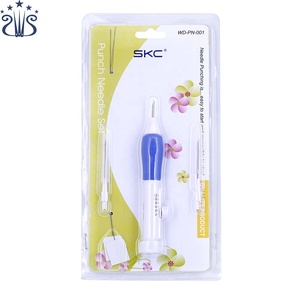SKC – ensemble de stylos de broderie <span class=keywords><strong>magique</strong></span> en plastique ABS pour bricolage, 3 aiguilles interchangeables, accessoires de <span class=keywords><strong>couture</strong></span> - Product Image 2
