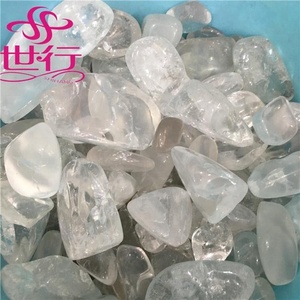 Pietra Naturale <span class=keywords><strong>di</strong></span> Quarzo Cristallino Levigata e Lucidata, <span class=keywords><strong>Cristalli</strong></span> Levigati - Product Image 5