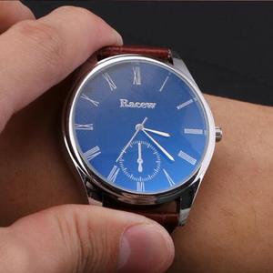 Reloj clásico de cuero con sublimación para hombre, marca QW01, 2017 - Product Image 4