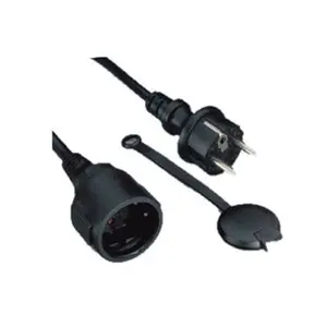korea socket Top Quality 250V European Extention 2 Pin Ac Power Cord Plug laptop locking cable home appliance rubber
