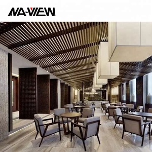 Hiện Đại Nhôm Hợp Kim Chùm Vách Ngăn Trần Bình Phương Không Thấm Nước Tấm PVC Cho Tủ Bếp Cách Âm 200 Mm Cho Khách Sạn - Product Image 3