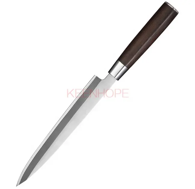 240MM japon suşi bıçak dilimleme bıçağı 4.5MM üst sınıf 5Cr15MOV German1.4116 çelik bıçak