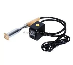 Portable handheld temperature changeable soldering iron hot stamping machine