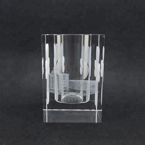 Claro al por mayor cristal decorativo titular de la pluma para regalos de <span class=keywords><strong>empresa</strong></span> - Product Image 2