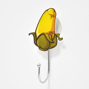 ตะขอติดผนังพลาสติกแบบดูดน่ารัก4ชิ้น - Product Image 4