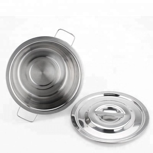 Bộ nồi chảo nhà bếp, bộ dụng cụ nấu ăn, bộ đồ nấu ăn bằng thép không gỉ, bộ nồi chảo giá rẻ - Product Image 4