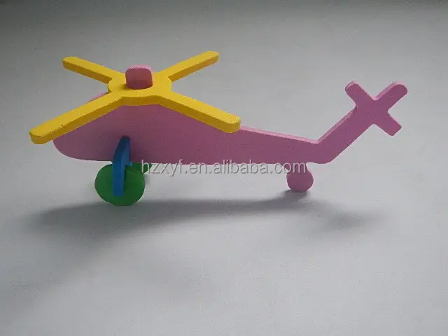 Diy eva-schaum flugzeug-modell für Kinder/eva flugzeug