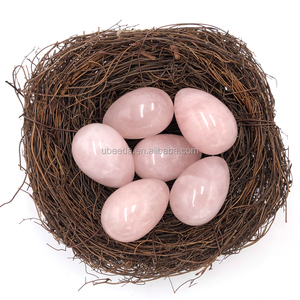 Trứng Yoni Thạch Anh Hồng Tự Nhiên Đồ Chơi Người Lớn Cho Phụ Nữ Tập Thể Dục <span class=keywords><strong>Kegel</strong></span> - Product Image 1