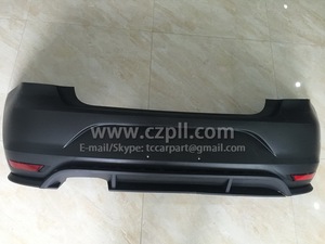 KIT carrozzeria Auto paraurti posteriore per <span class=keywords><strong>POLO</strong></span> 2010 - 2014 - 2016 scarico singolo 6 c6 807 421 - Product Image 4