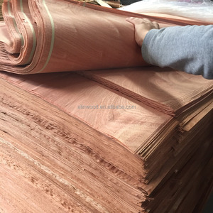 Linyi GUW ,<span class=keywords><strong>SAPELE</strong></span>,สีแดงไม้เนื้อแข็งวีเนียร์ - Product Image 2