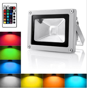 Projecteur extérieur en gros d'usine 10W 20W 30W 50W RGB Led projecteur IP65 étanche réflecteur réverbère pour jardin cour - Product Image 1