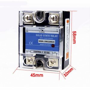 MGR-1 D4825 SSR-25DA SSR реле DC-AC твердотельное реле 25A - Product Image 2