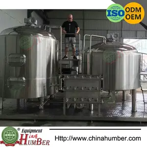Elettrico/Vapore/Fiamma Diretta Riscaldamento 250l Attrezzature Birra Brewing Attrezzature Produttore