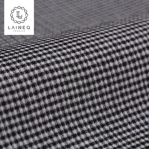 Nueva houndstooth celosía lana de Cachemira mezclado tela <span class=keywords><strong>doble</strong></span> <span class=keywords><strong>cara</strong></span> para abrigos - Product Image 4