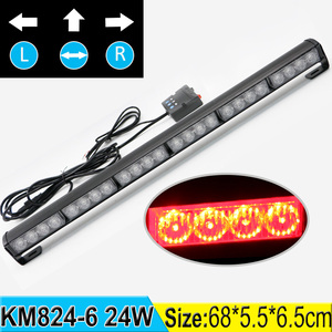24 W 68 CM <span class=keywords><strong>camion</strong></span> pare-chocs lumière stroboscopique, d'urgence véhicule led clignotant avertissement lumière bar - Product Image 5