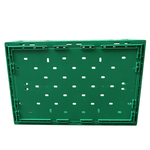 Caisse <span class=keywords><strong>de</strong></span> transport pliable en plastique perforée, recyclable, industrielle, pour le <span class=keywords><strong>stockage</strong></span> <span class=keywords><strong>et</strong></span> le transport <span class=keywords><strong>de</strong></span> légumes - Product Image 6