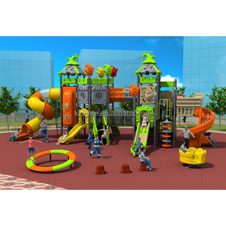 À Dubaï fabricants équipement de parc d'attractions enfants jouet de avec le meilleur prix de terrain de jeu extérieur pour enfants