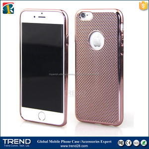 China, el proveedor de galvanoplastia de red de <span class=keywords><strong>tel</strong></span>éfono móvil caso de tpu para el iphone 6 más - Product Image 2