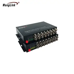 Wanglink Factory Supply Analog to video Digital Fiber Optical Converter Audio Video fiber transmitter and receiver