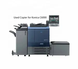 Guangzhou Digunakan Digital Photoprinter Mesin Fotokopi Kedua Tangan Mesin Cetak untuk Konica Minolta Bizhub C6000 Mesin Fotocopy