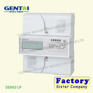 High Quality DEM021JF Din Rail Three Phase Universal Kwh Electric Power Meter