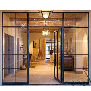 Maison du sol au plafond fenêtres à battant en verre de fer baies vitrées à faible émissivité à vendre - Product Image 1