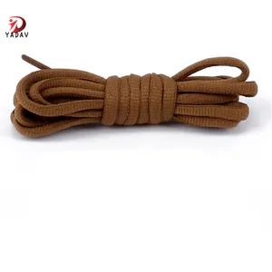 Yadav Brown Oval Paracord Schnürsenkel