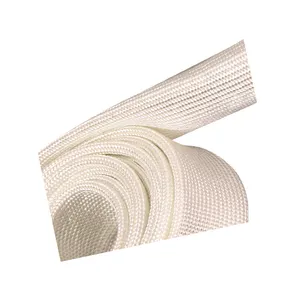 High Temperature 500c Fiberglass braided electric wire Thermal Insulation sleeve For wire harness