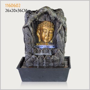 2017 adornos de resina de buda fuente - Product Image 2