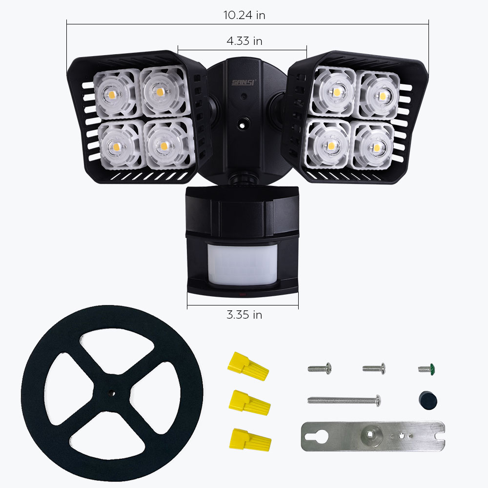 led security lights motion sensor light outdoor ac 220v