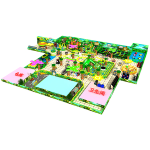 Haute Qualité Bon Prix Équipement <span class=keywords><strong>De</strong></span> Jeux D'intérieur D'intérieur Aire <span class=keywords><strong>de</strong></span> Jeu Enfants Vilain Château - Product Image 4