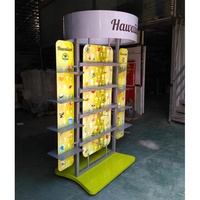 Étagère d'exposition personnalisée pour tongs, présentoir pour sandales, mobilier pour magasin de chaussures