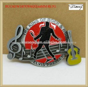 Buc9279 el <span class=keywords><strong>rey</strong></span> del rock& rollo <span class=keywords><strong>de</strong></span> hebillas <span class=keywords><strong>de</strong></span> cinturón para los hombres - Product Image 1