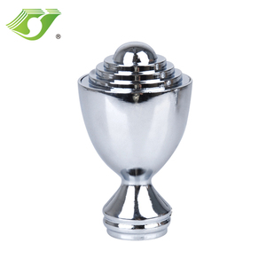Bellissime <span class=keywords><strong>Aste</strong></span> per Tende in Alluminio, Pali e Binari per Tende in Ottone Anticato, Accessori con Design Indipendente, Finali per Tende ISO - Product Image 2