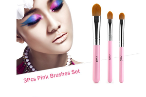 Sombras de ojos con brillo mate para mujer, sombras de ojos con luz de perla completa, belleza femenina de gato sexy, con pincel de espejo - Product Image 2