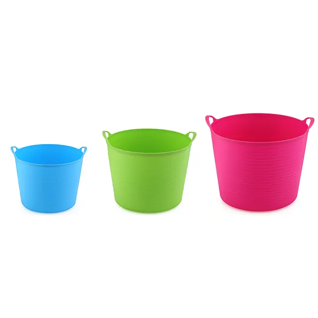 LXB-001 12L High quality LDPE material mobile colorful cute BASKET without lid