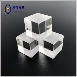 Cube de séparation de faisceau polarisé, 20x20x20mm, prisme optique BK7