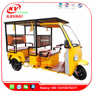 Guangzhou KAVAKI 1000 W potencia motocicleta de tres ruedas rickshaw triciclo eléctrico solar - Product Image 1