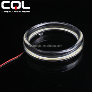 2.5 pollici H1 proiettore Led occhi di angelo, 3 pollici H4 H7 del proiettore allo xeno doppio colore del led halo anello di illuminazione, E36 E39 auto led di angelo della luce - Product Image 2